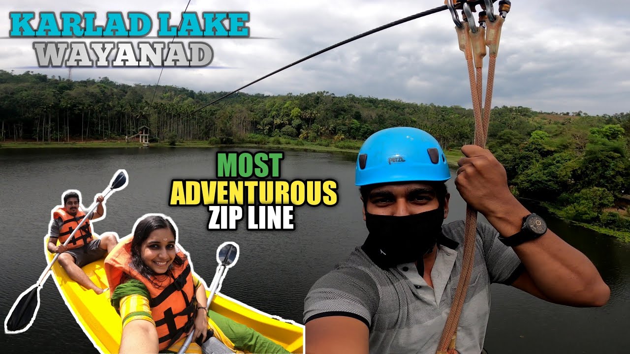 Exploring Karlad Lake 🏞 Kayaking and ZipLine ❤😍 | Zip Line across Karlad Lake |Wayanad Diaries Day 3