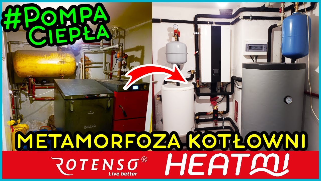 Pompa Ciepła Rotenso HEATMI - Instalacja CO z grzejnikami. Rozkład na czynniki pierwsze oraz MONTAŻ