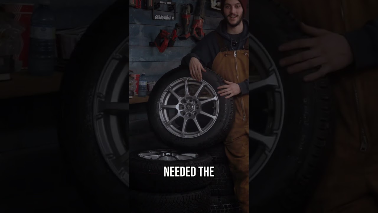 Secret Car Gets Blizzaks! Steelies Gone, New Wheels Incoming! #shorts