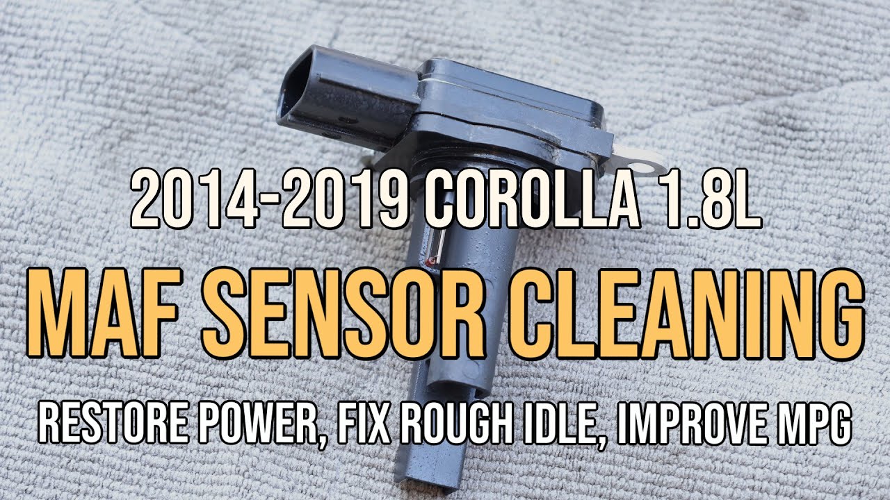 MAF Sensor Cleaning - Toyota Corolla 1.8L, 2014, 2015, 2016, 2017, 2018, 2019