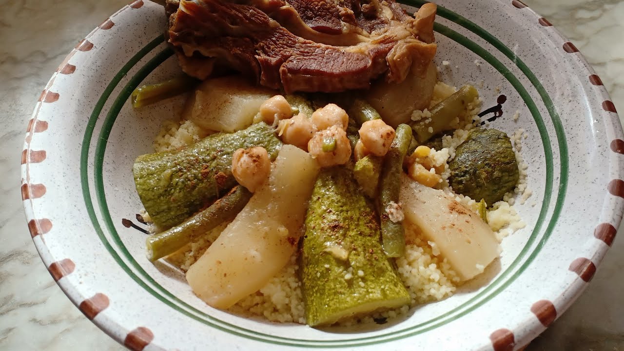 Couscous Algérien طعام الجزائري على طريقتي 🇩🇿