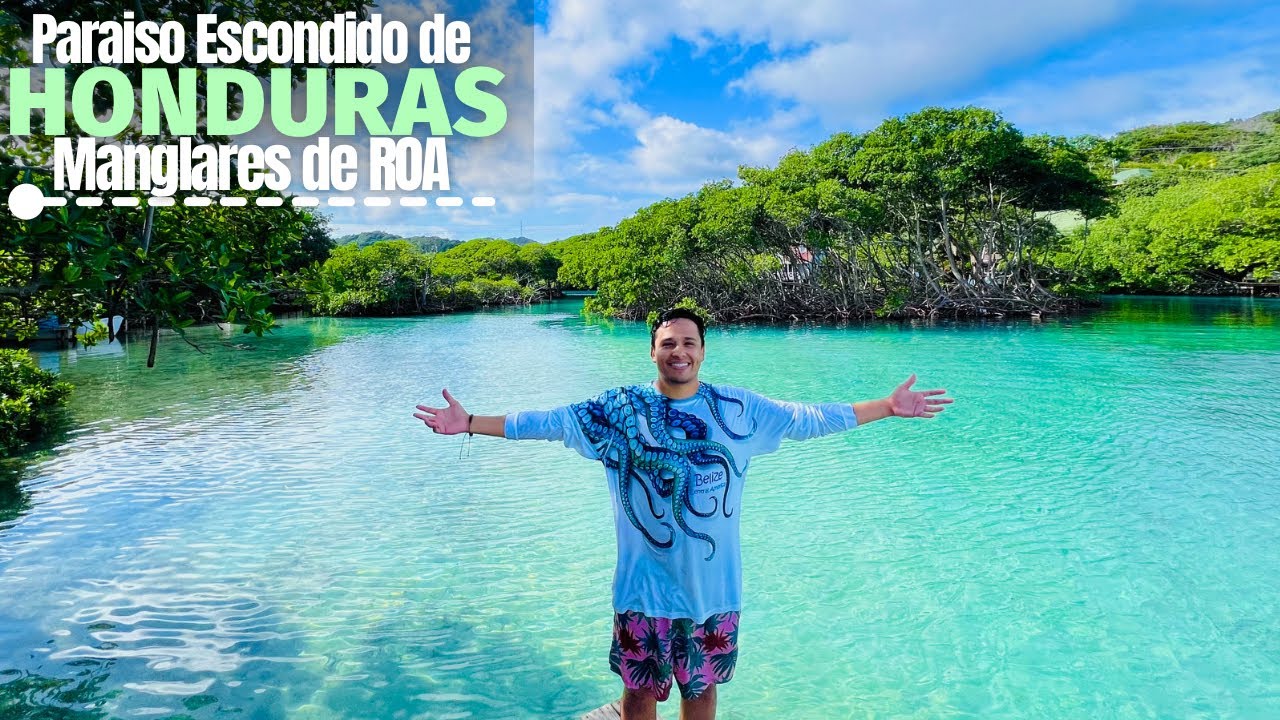 Increíble Paraiso de HONDURAS😳| Manglares de Roatan