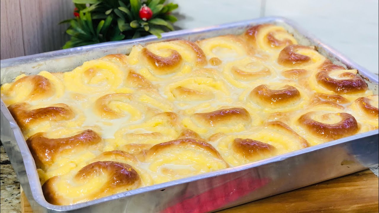 ROSQUINHAS COM CREME DE CONFEITEIRO | FOFINHO E IGUAL DE PADARIA | RECEITINHAS COM AMOR ❤️