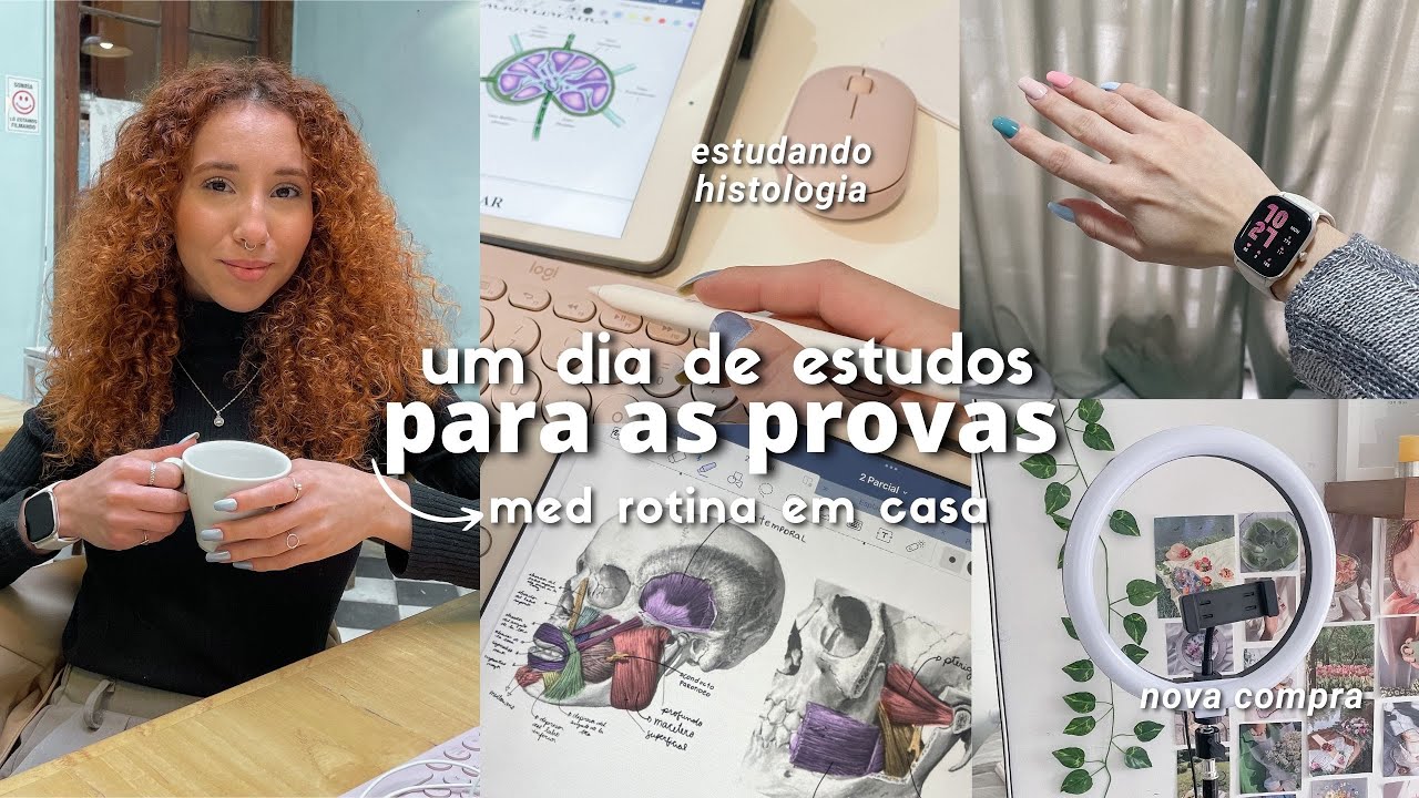 STUDY VLOG | um dia estudando em casa para as provas da faculdade de medicina na Argentina