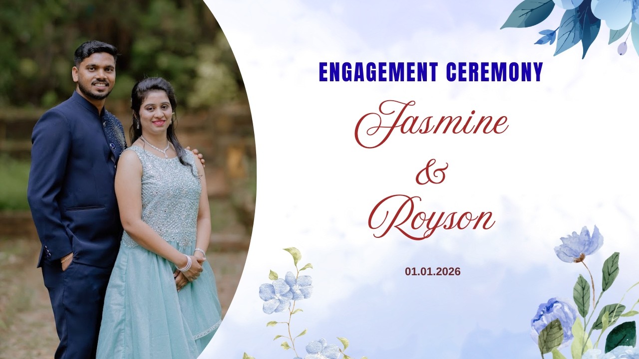ENGAGEMENT CEREMONY | JASMINE & ROYSON  | JAY PHOTOGRAPHY |  TRADITIONAL VIDEOGRAPHY | MANGALORE