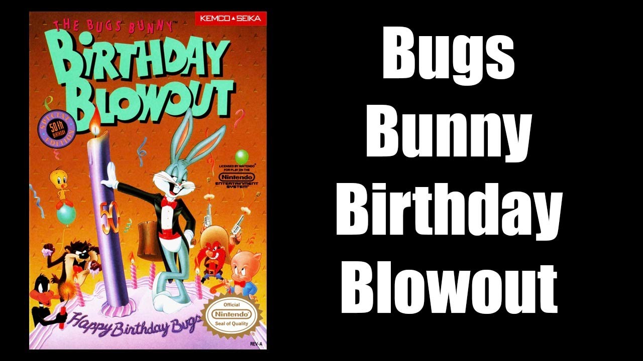 Bugs Bunny Birthday Blowout (NES) Mike Matei Live