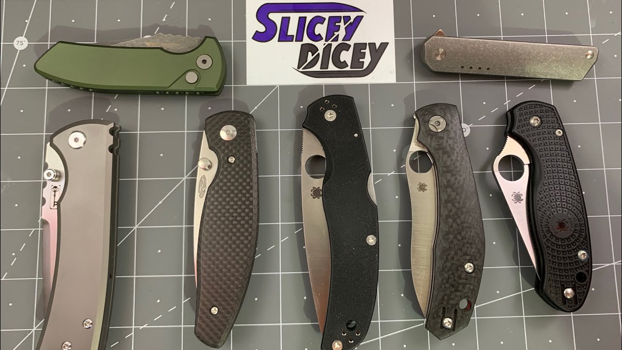 Most Carried EDC Knives June 2019 - Spyderco, Chaves, TRM, Protech, Quiet Carry