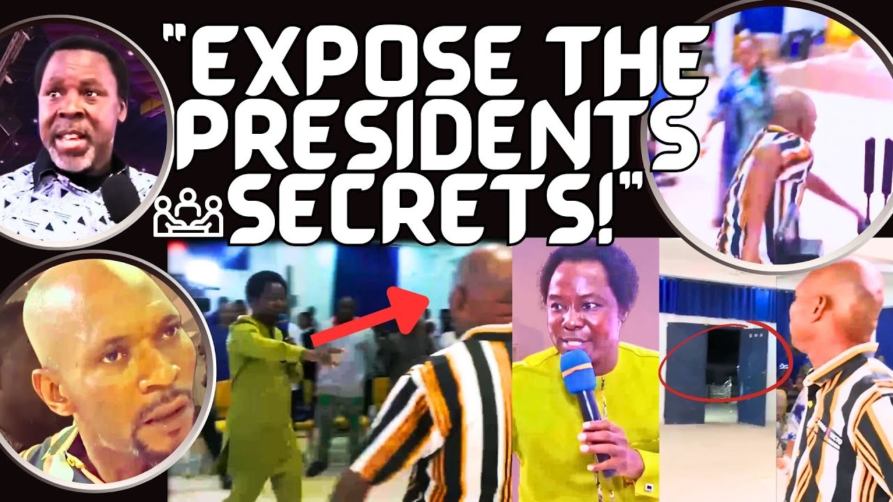 THE CONFESSION THAT ALMOST DIDN'T HAPPEN😮 (CHRISTOPHER; Prophet TB JOSHUA) #scoan #tbjoshua #johnchi