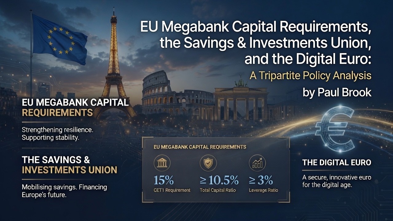 Basel III, SIU & Digital Euro: How EU Banking Policy Collides in 2026