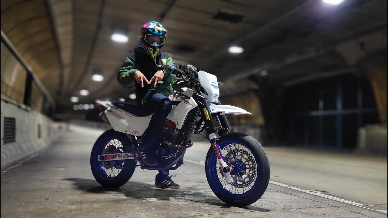 Tornado 250 Supermoto ,Role Noturno Motarde Chico's Grill