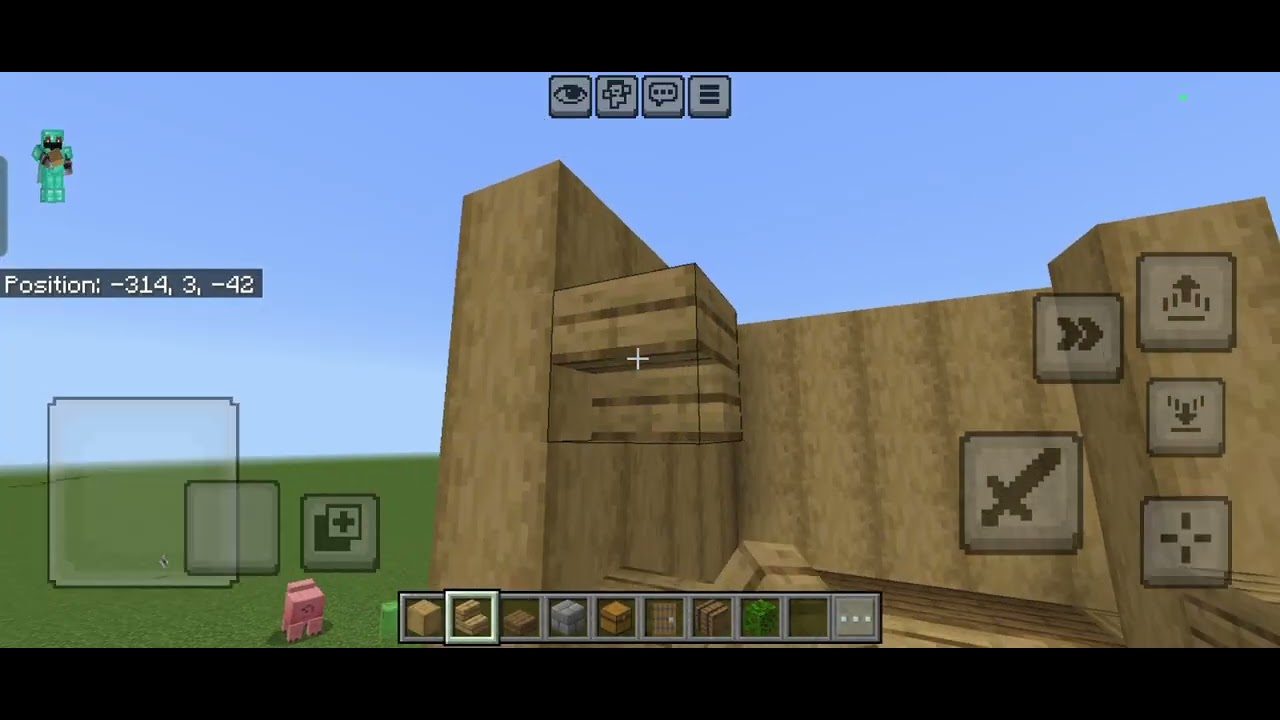 Minecraft easy starter house 