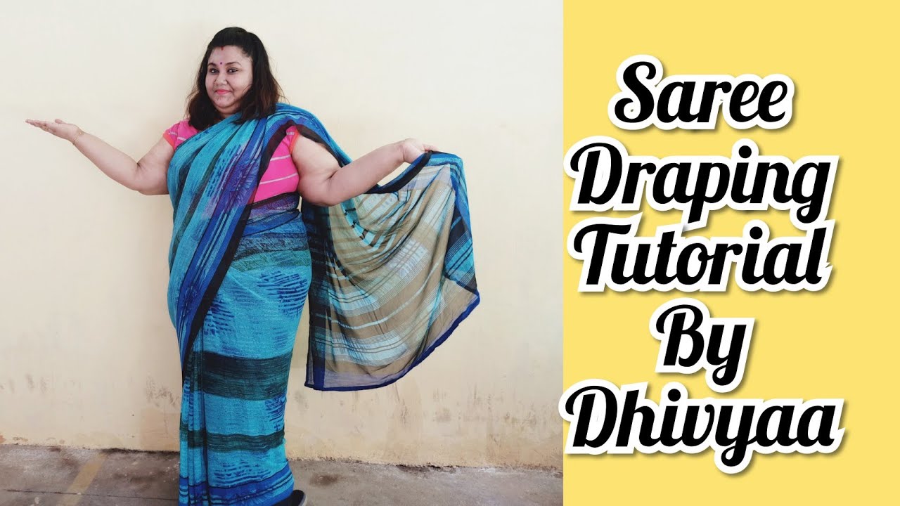 How To Wear Saree Perfectly in Tamil | Saree Draping Tutorial | DIY at Home | Perfect Saree Pleats