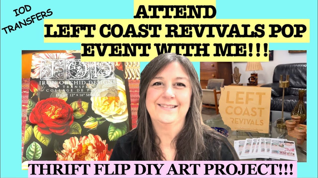 Shop the Left Coast Revivals Pop Up Event at PDX Estate Marketplace with Me & Bonus Thrift Flip DIY