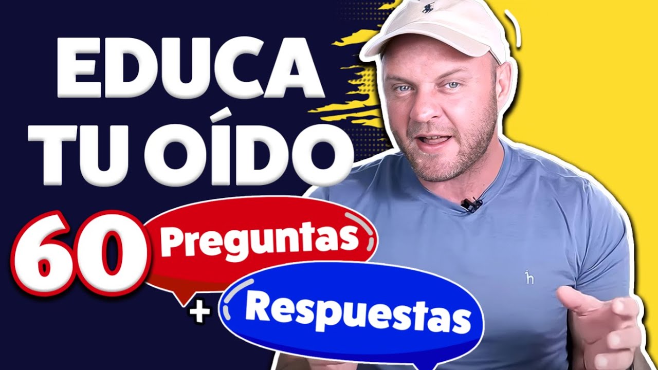 60 Preguntas y Respuestas Clave en Ingl&eacute;s para Conversaciones Diarias | Aprende y Educa tu o&iacute;do