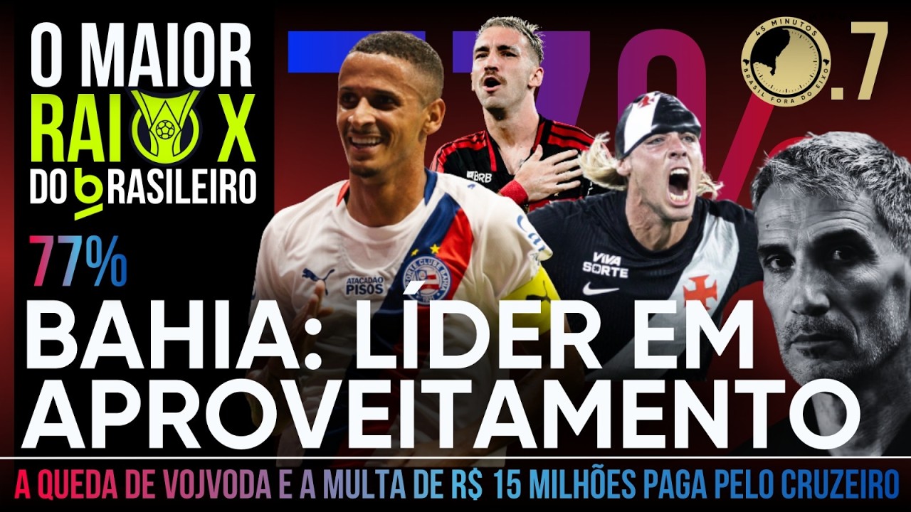 RAIO-X DO BRASILEIRÃO 2026 - 7ª RODADA: DESTAQUES, NÚMEROS, ESTATÍSTICAS EXCLUSIVAS E PROJEÇÕES
