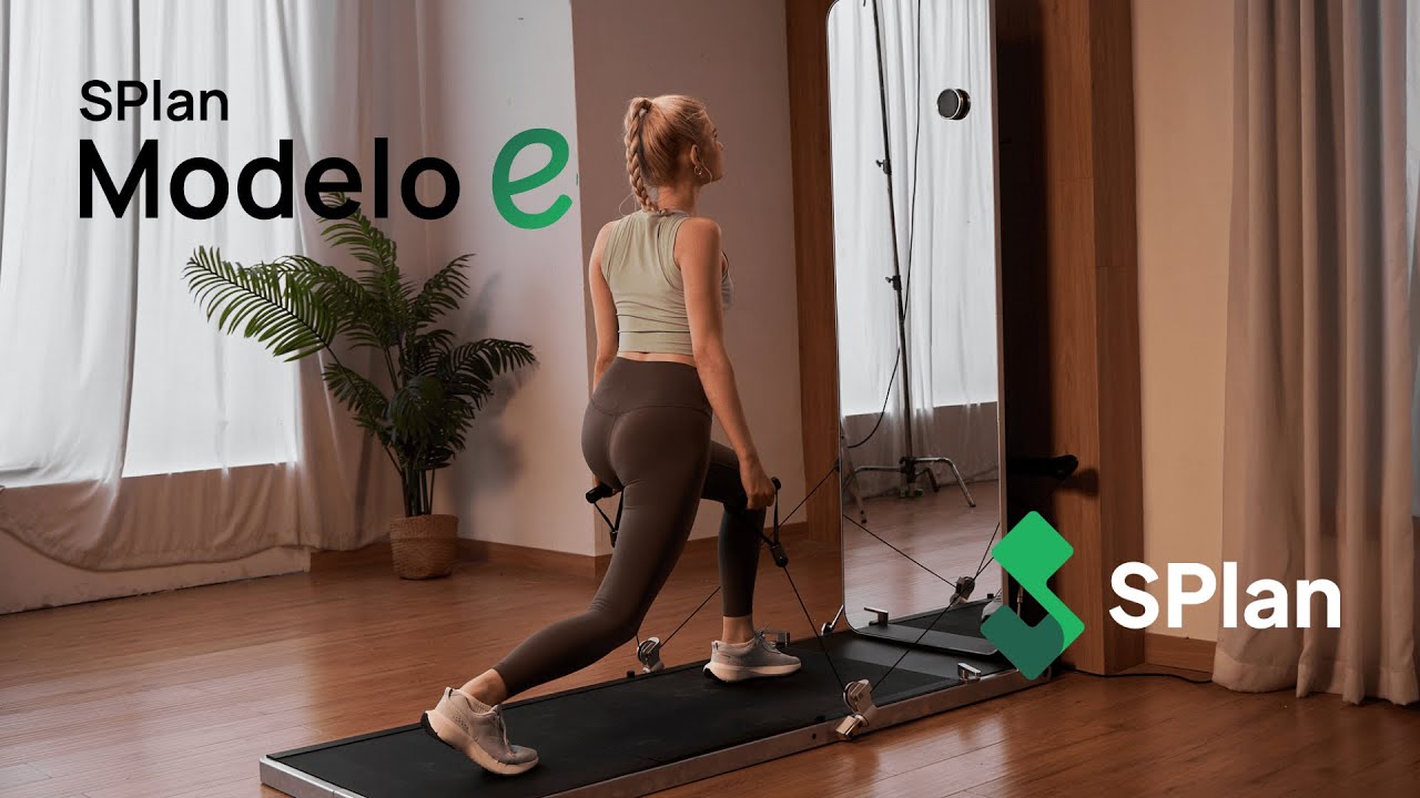 Splan Modelo E: O Smart Gym Dobrável que Leva 100kg de Força Inteligente para o Seu Apartamento