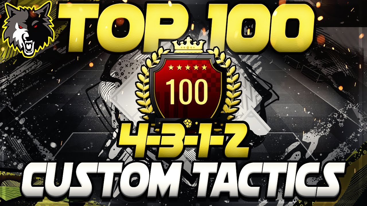 BEST FIFA 21 TOP 100 30-0 CUSTOM TACTICS - FIFA 21 ULTIMATE TEAM BEST 4312 CUSTOM TACTICS