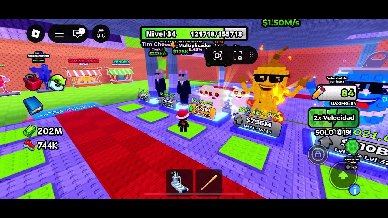 jugando +1 de velocidad  por brainrots