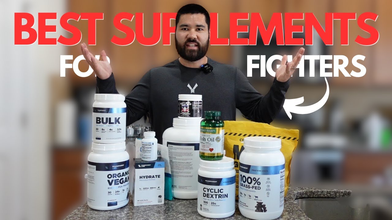 The ONLY Supplements YOU NEED As A Fighter (Best For MMA, BJJ, Boxing, & More)
