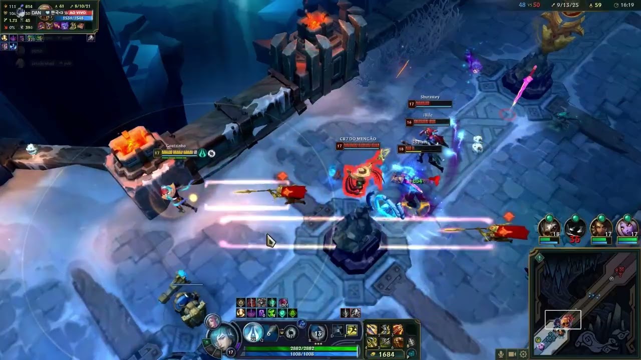 Aphelios e Azir