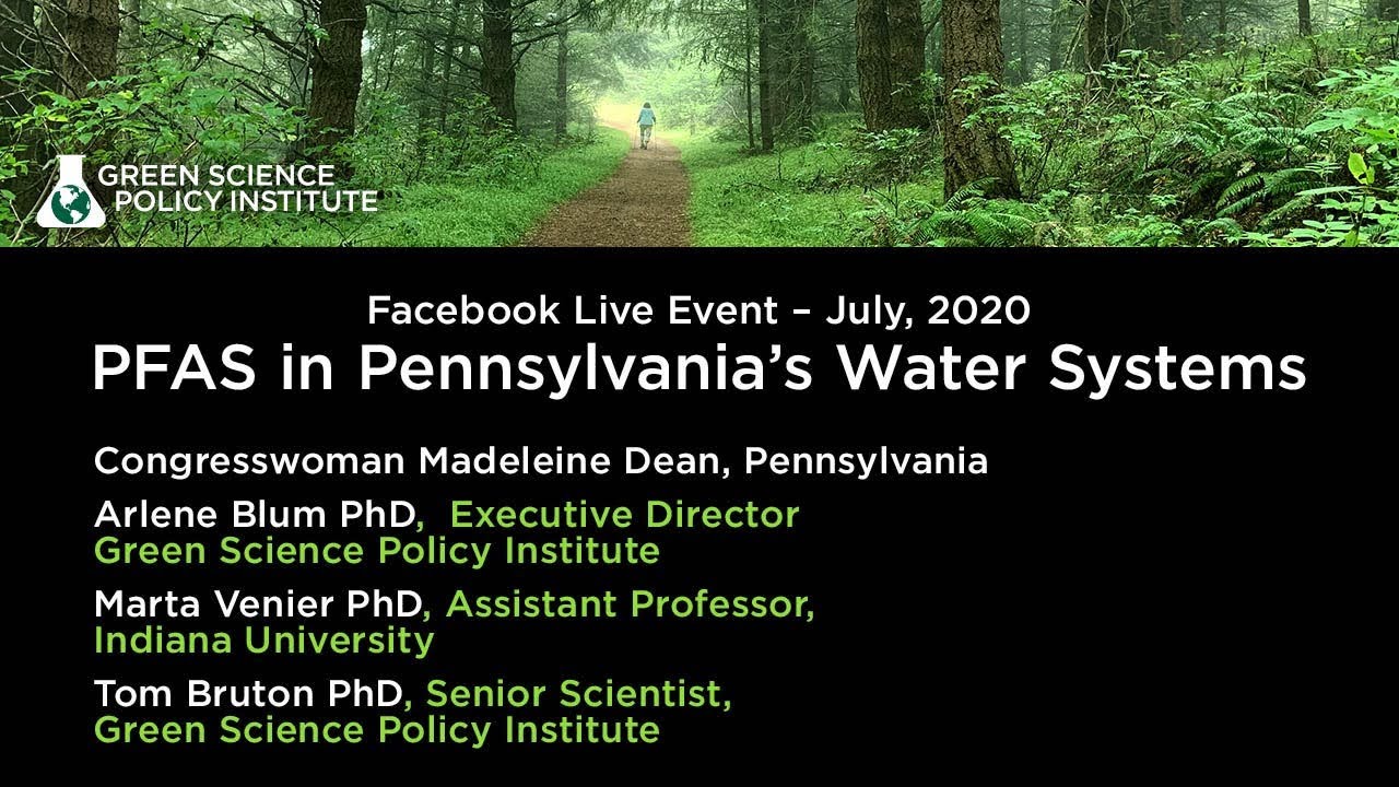 PFAS in Pennsylvania's Water Systems - Facebook Live Event