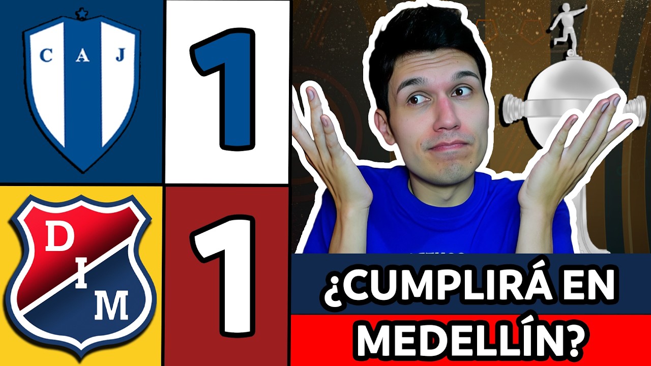 JUVENTUS STONES 1 MEDELLÍN 1⚡COPA LIBERTADORES 2026 (REPECHAJE FP3)🔥LA COSA PINTA JODIDA🔥