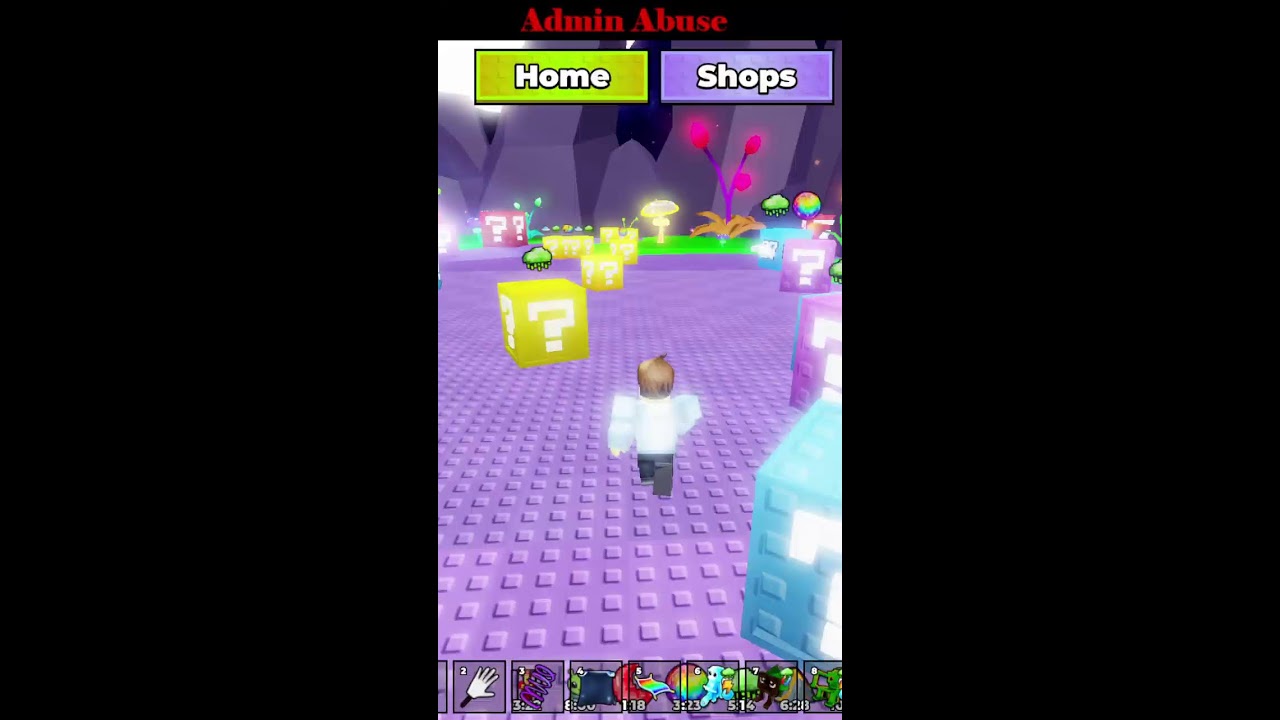 Admin Abuse Break A Lucky Block #roblox #stealabrainrot #escapetsunamiforbrainrots