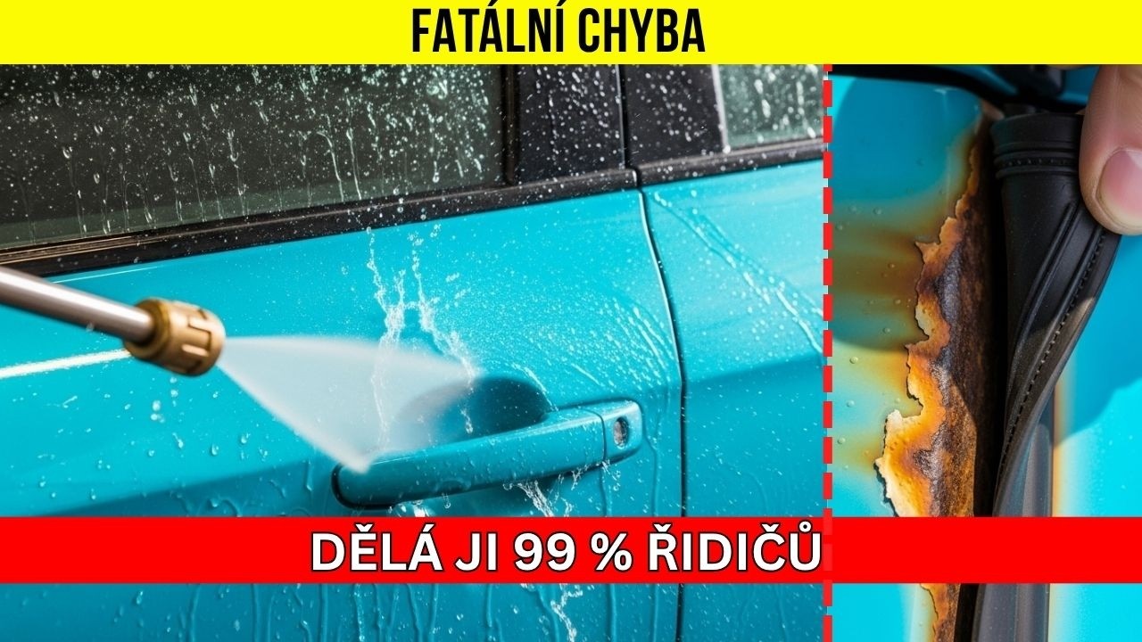 5 fatálních chyb při mytí auta: Jak z nablýskané karoserie (nechtěně) děláte rezavý pekáč?