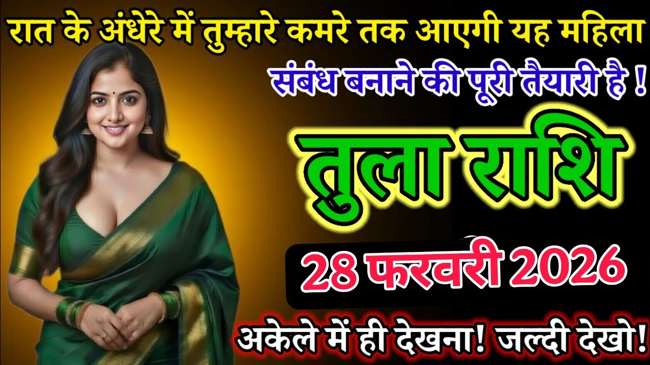 रात के अंधेरे में तुम्हारे कमरे तक आएगी यह महिला ! सम्बन्ध बनाने की पूरी तैयारी है! Tula Rashi
