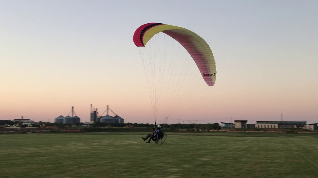 Paramotor - 18 months worth of launches & landings