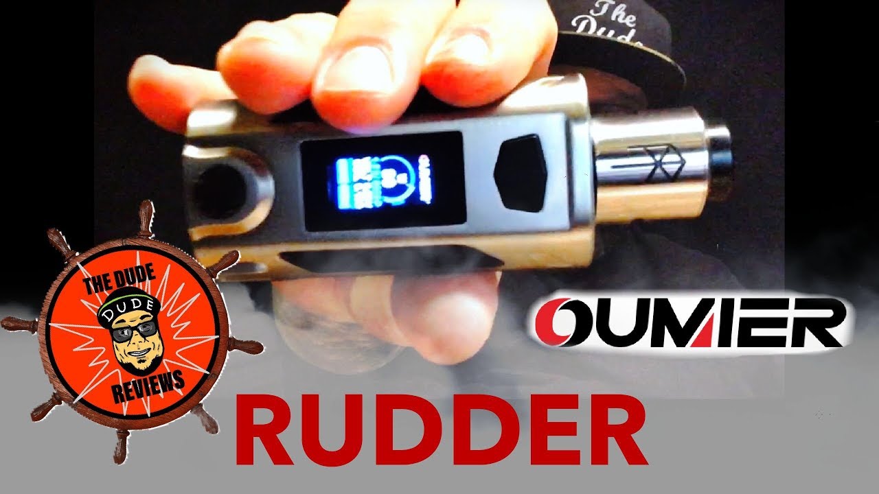 RUDDER 200W TC BOX MOD by OUMIER\ Full Review