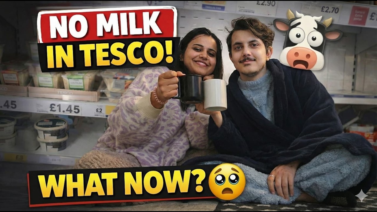 बेलुकाको कफी खान यति धेरै दुख! 😅 | UK Evening Vlog & Tesco Run