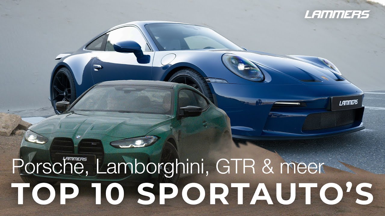 Top 10 Sportauto’s | Porsche, Lamborghini, GTR & meer