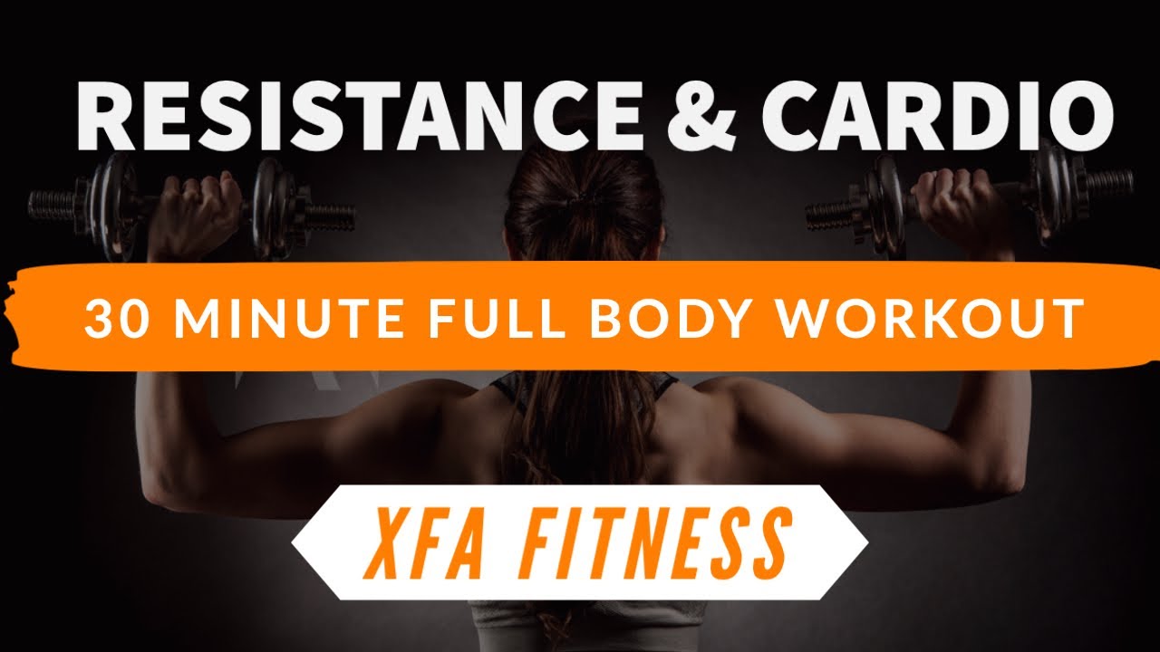 30-минутная кардио- и силовая тренировка. XFA Fitness