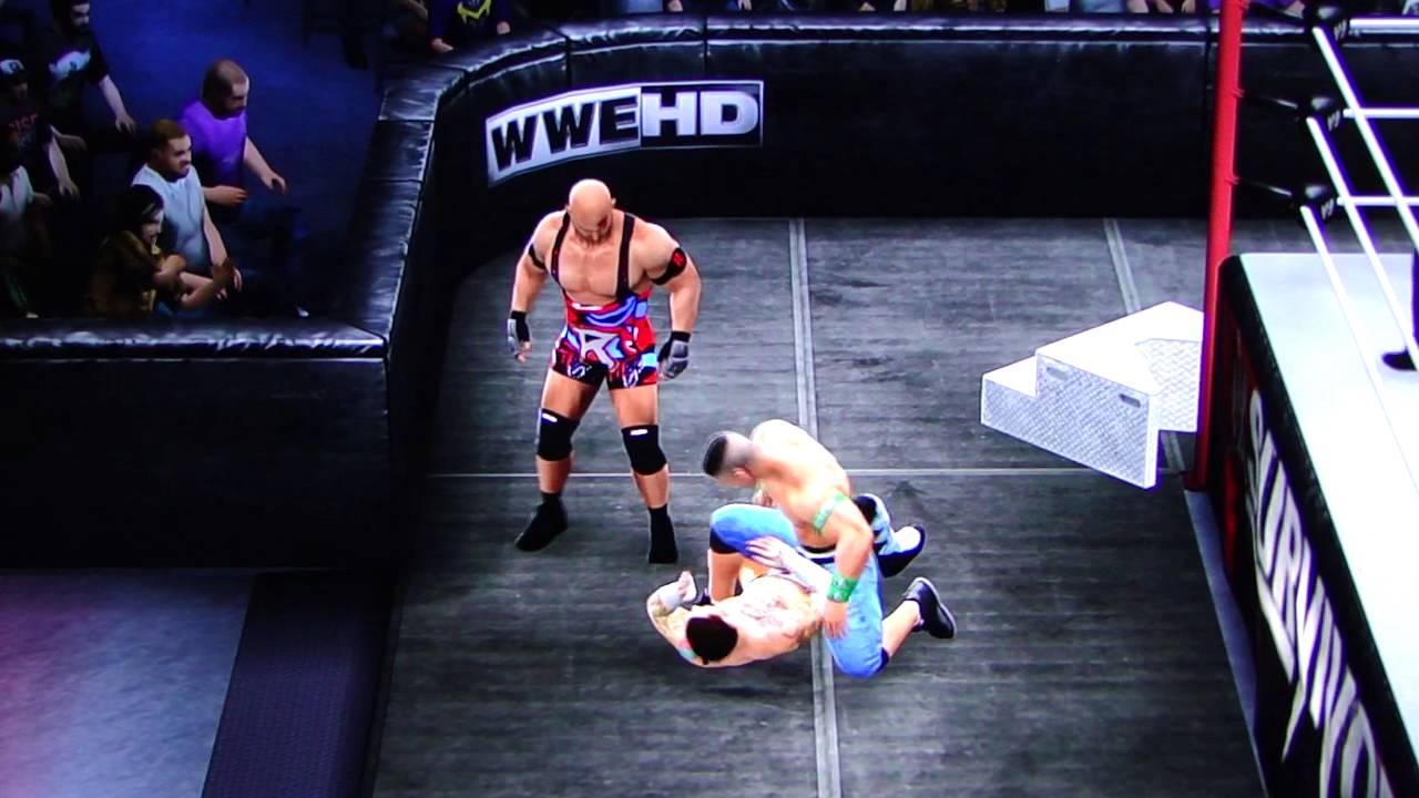 WWE13 Survivor Series Sims - CM Punk/Cena/Ryback pt2