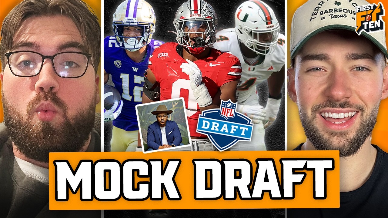2026 First Round Mock Draft w/ RayGQue!! (INSANE Trades) | First And Ten