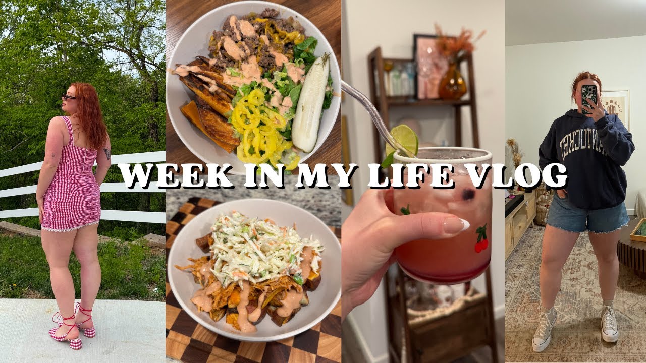 week in my life vlog: 9-5 life, office lunches, PR unboxing, quick meals at home