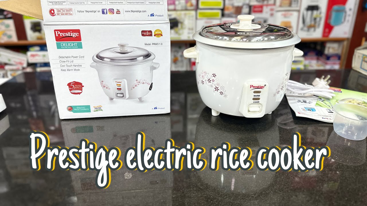 Prestige electric prwo 1.0 rice cooker | prestige electric cooker
