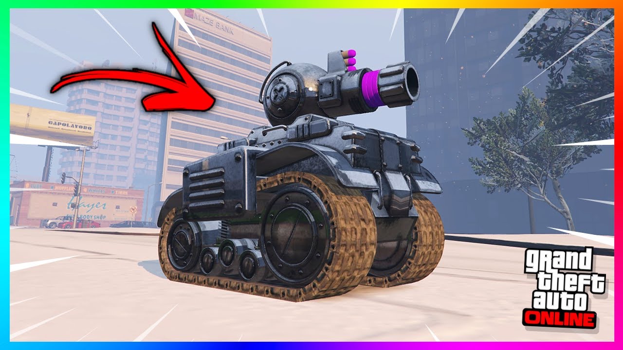CAUSANDO NA SESSÃO COM O NOVO RC TANK!!! (COMPRANDO, TUNANDO E TESTANDO - GTA ONLINE)