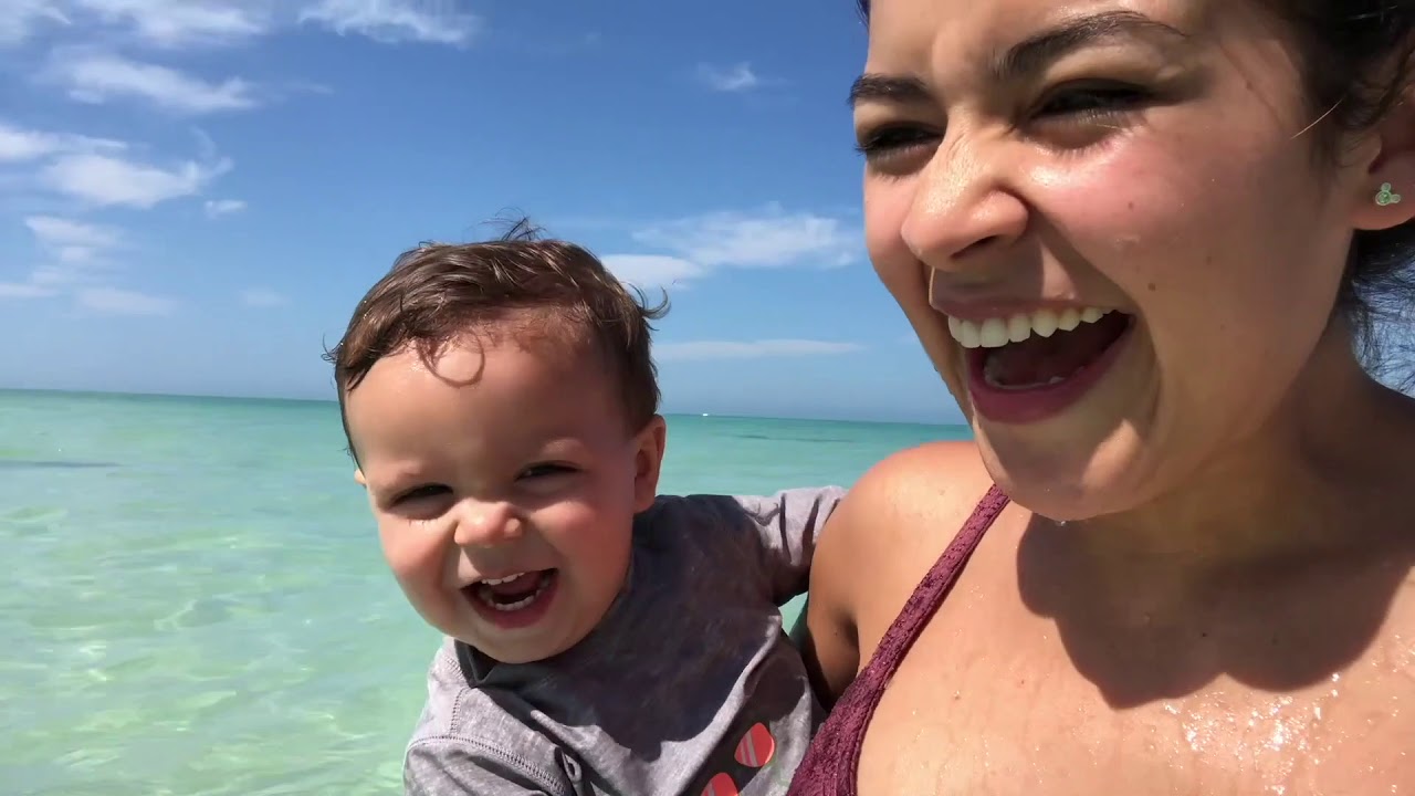 CARTER WORKING ON HIS BEACH BOD