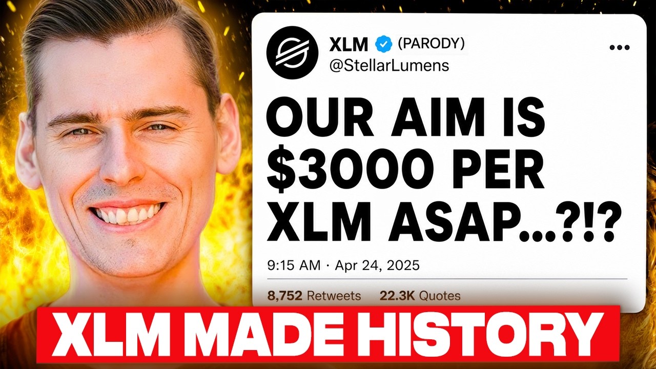 О боже, XLM только что вошёл в историю!!! (XLM за 3000 долларов??)