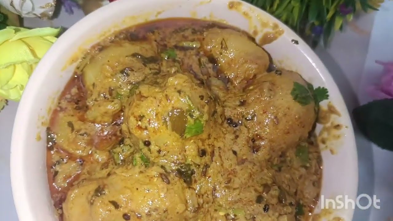 Delicious dahi khatta aaloo