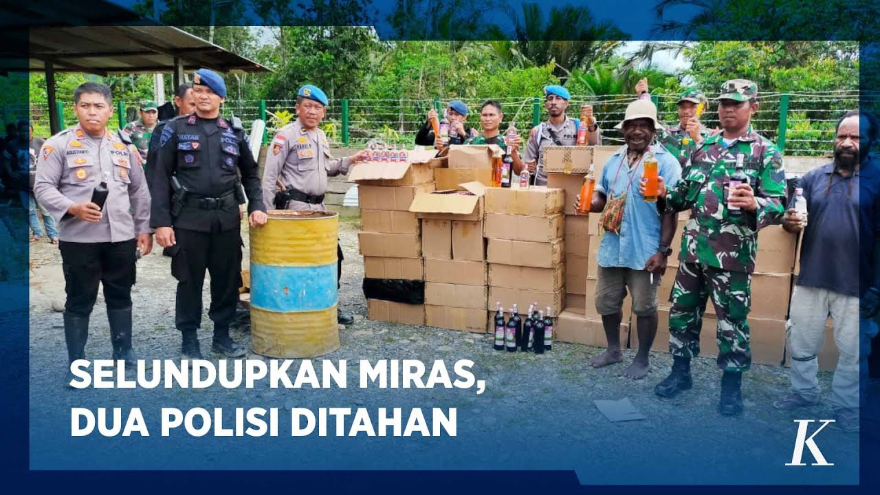 TNI Gagalkan Pengiriman Ribuan Botol Miras di Papua