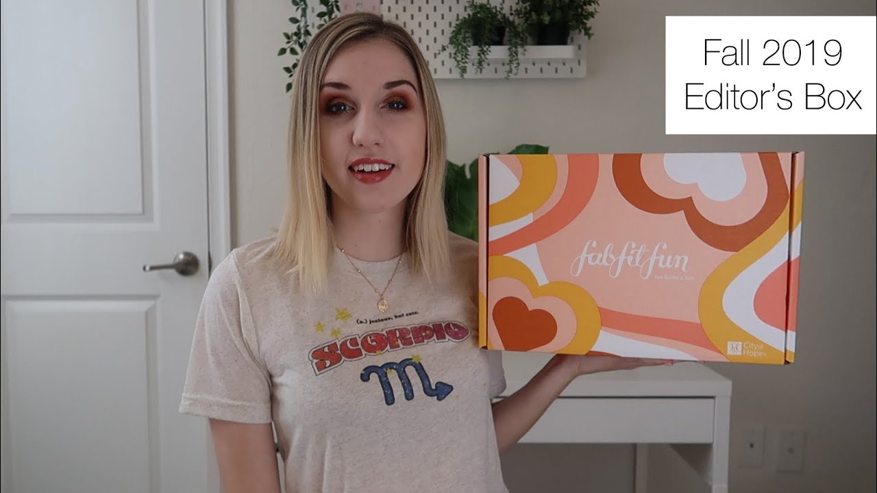 FabFitFun Editor's Box | Fall 2019