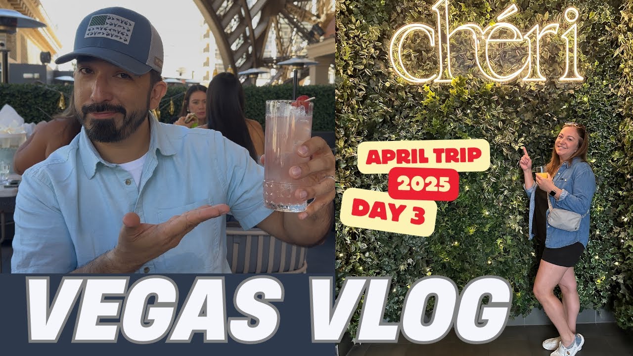 Vegas Day 3 | Chéri Rooftop | Palazzo Check-In | Caesars Multiplier | Sugarcane
