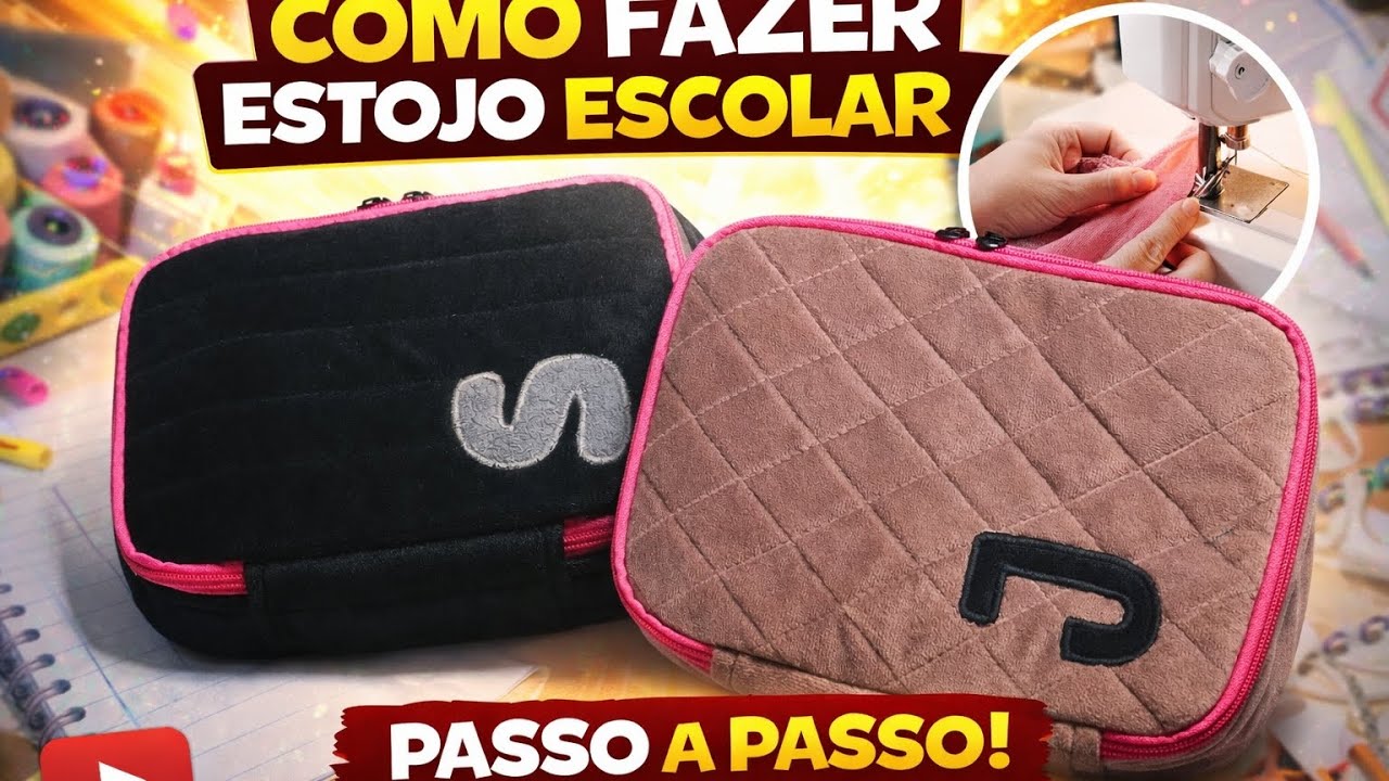 COMO FAZER ESTOJO 100 PENS. 