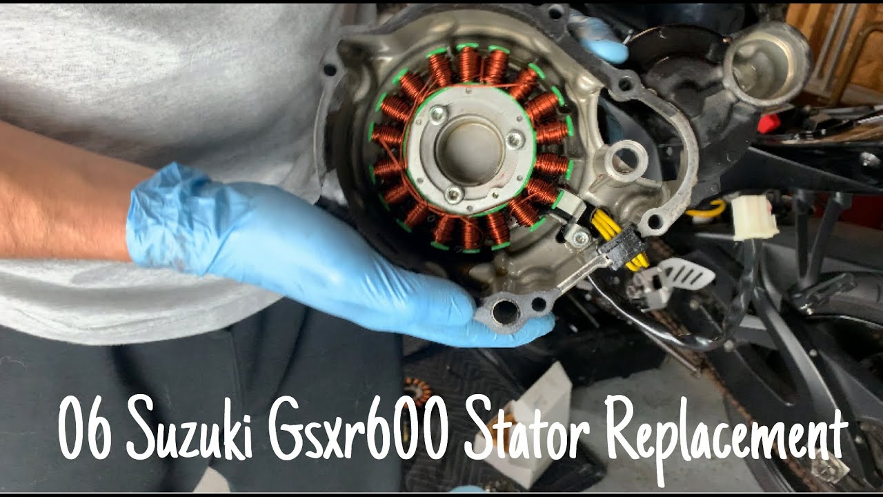 Suzuki Gsxr  stator replacement