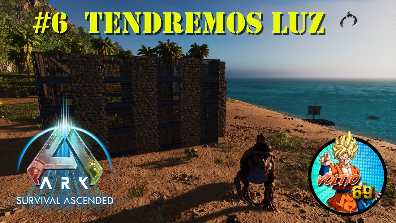 😍ARK SURVIVAL ASCENDED😍TENDREMOS LUZ #6 #arksurvivalascended #gaming #viral #shorts