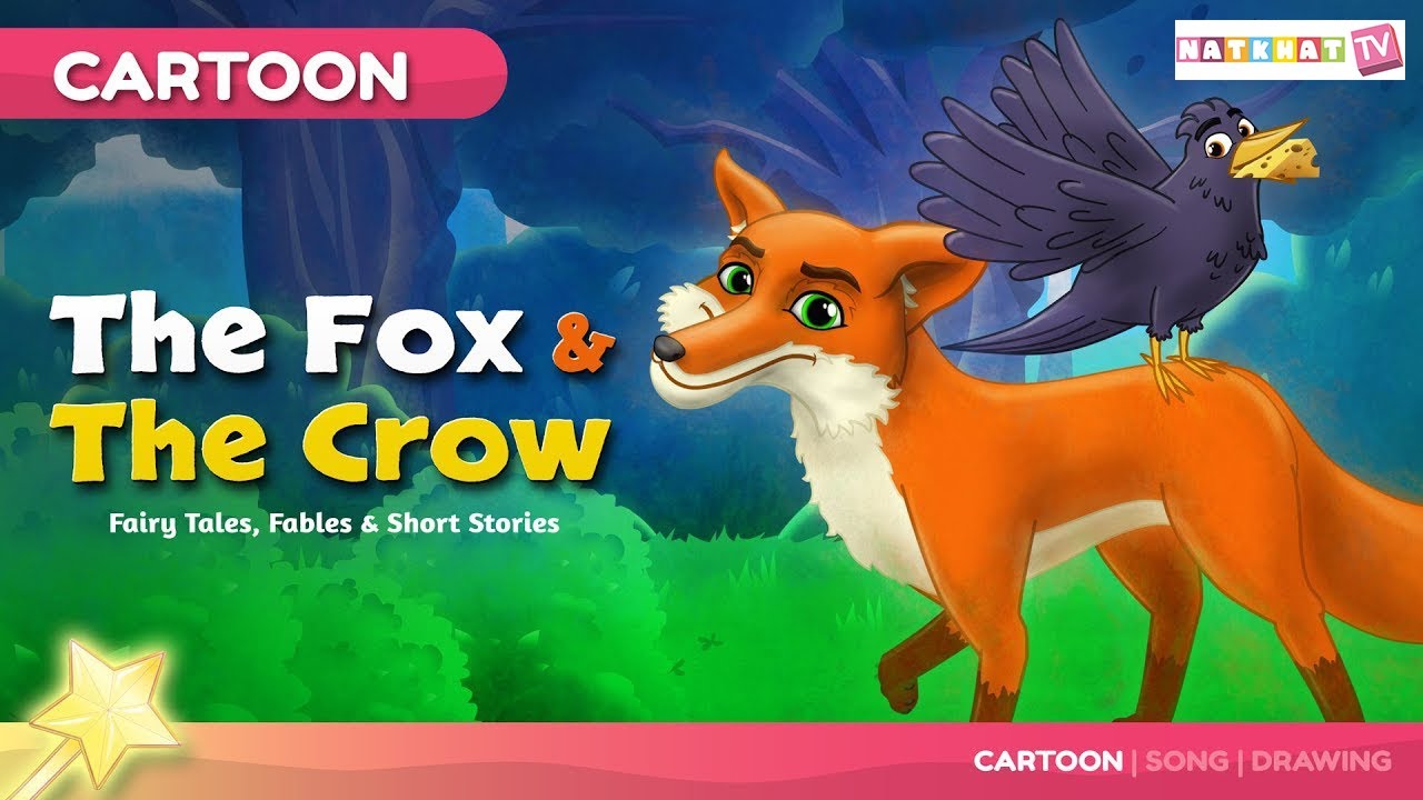 The Fox and The Crow | Tales in Hindi | बच्चों की नयी हिंदी कहानियाँ  | लोमड़ी और कौआ