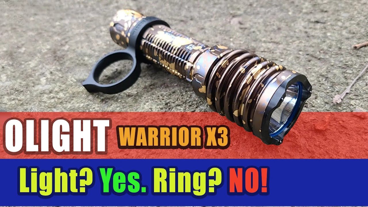 Olight Warrior X3 | Police Duty Light? Maybe.